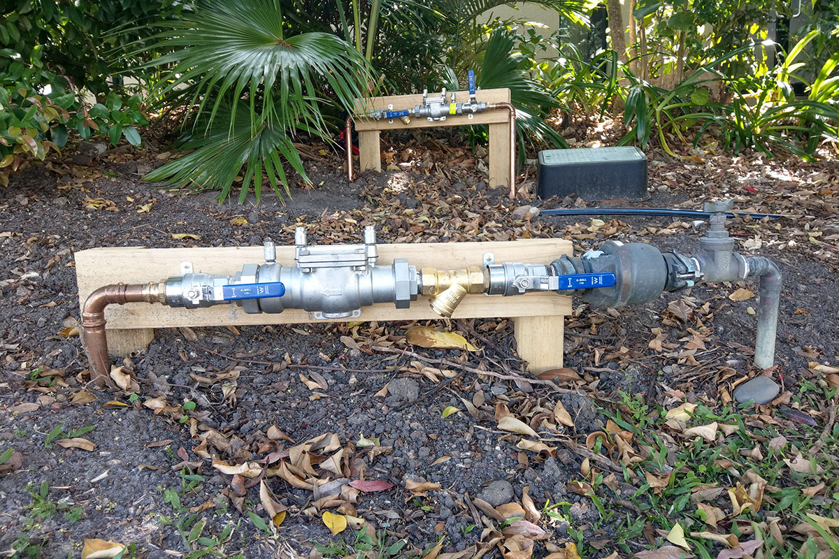 New Backflow Devices Installed