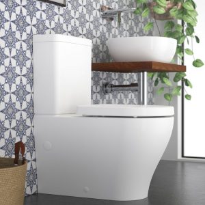 18265 Caroma Coolibah Luna Wall Faced Toilet Suite 829710w Ls 53643